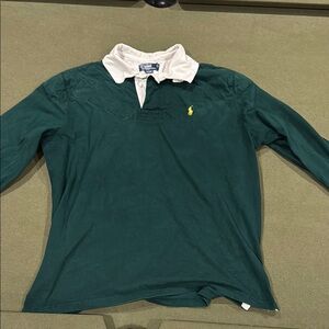 Polo by Ralph Lauren Men’s Green Long Sleeve Shirt